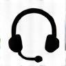 Support team headset icon